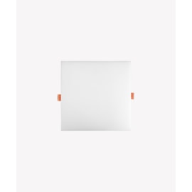 PAINEL LUMINÁRIA SEMI EMBUTIDO LED QUADRADO 4000K 22W BIVOLT 17X17X2CM POLICARBONATO BRANCO | OPUS LED OPS 30265 PAINEL LUMINÁRIA SEMI EMBUTIDO LED QUADRADO 4000K 22W BIVOLT 17X17X2CM POLICARBONATO BRANCO | OPUS LED OPS 30265