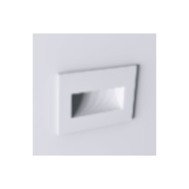 PAREDE EMBUTIR 1X HALOPIN 40W BIVOLT 13,5X9,5X7CM ALUMÍNIO BRANCO | DIMLUX 25