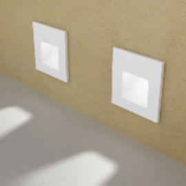 PAREDE EMBUTIR TRANSPARENTE 1X LED 4W BR 2700K BIVOLT 9,5X7,2X9,8CM ALUMÍNIO E VIDRO | DIMLUX 26/LED PAREDE EMBUTIR TRANSPARENTE 1X LED 4W BR 2700K BIVOLT 9,5X7,2X9,8CM ALUMÍNIO E VIDRO | DIMLUX 26/LED