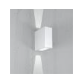 PAREDE SOBREPOR 1X HALOPIN 8,5X3,3X8CM VIDRO CRISTAL ALUMÍNIO BRANCO | DIMLUX 31/2 PAREDE SOBREPOR 1X HALOPIN 8,5X3,3X8CM VIDRO CRISTAL ALUMÍNIO BRANCO | DIMLUX 31/2