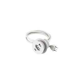 PASSA FIO 3X1 TOMADA 10A +  USB 2,1A | PIX ILUMINAÇÃO 36504350 PASSA FIO 3X1 TOMADA 10A +  USB 2,1A | PIX ILUMINAÇÃO 36504350