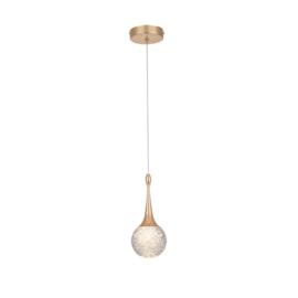 PENDENTE 10×20CM 5W 3000K BIVOLT METAL+CRISTAL DOURADO | SINDORA DCD02127 PENDENTE 10×20CM 5W 3000K BIVOLT METAL+CRISTAL DOURADO | SINDORA DCD02127