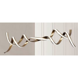 PENDENTE 105×22×120CM 50W 3000K 5000LM METAL+SILICONE DOURADO | SINDORA DCD015044 PENDENTE 105×22×120CM 50W 3000K 5000LM METAL+SILICONE DOURADO | SINDORA DCD015044