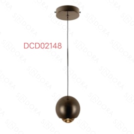 PENDENTE 10CM 7W 3000K 7000LM BIVOLT METAL+VIDRO PRETO | SINDORA DCD02148 PENDENTE 10CM 7W 3000K 7000LM BIVOLT METAL+VIDRO PRETO | SINDORA DCD02148