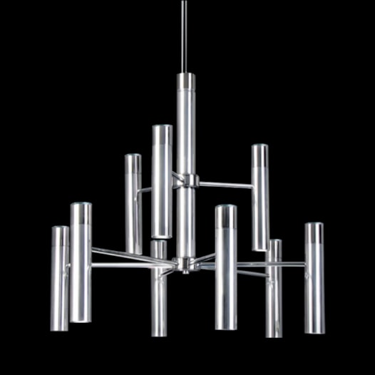 PENDENTE 12 BRAÇOS 24XMINI GU 78X73CM METAL | OLD ARTISAN PD-4950/12 PENDENTE 12 BRAÇOS 24XMINI GU 78X73CM METAL | OLD ARTISAN PD-4950/12