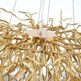 PENDENTE 120×50×50CM G9×12, METAL+CRISTAL | SINDORA DCD01709 PENDENTE 120×50×50CM G9×12, METAL+CRISTAL | SINDORA DCD01709