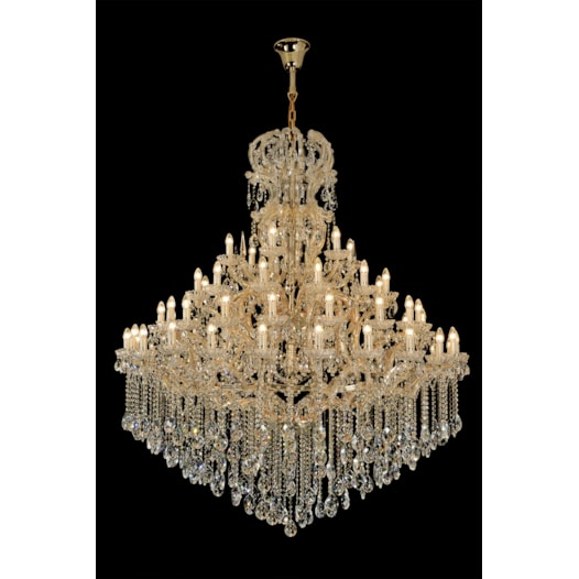 PENDENTE 160×180CM E14×66, METAL+CRISTAL DOURADO | SINDORA DCD00825 PENDENTE 160×180CM E14×66, METAL+CRISTAL DOURADO | SINDORA DCD00825