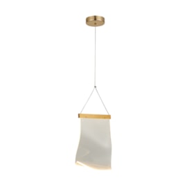 PENDENTE 18×30CM 5W 3000K BIVOLT METAL+ACRILICO DOURADO | SINDORA DCD02125 PENDENTE 18×30CM 5W 3000K BIVOLT METAL+ACRILICO DOURADO | SINDORA DCD02125