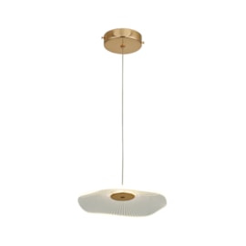 PENDENTE 21×21CM 5W 3000K BIVOLT METAL+ACRILICO DOURADO | SINDORA DCD02126 PENDENTE 21×21CM 5W 3000K BIVOLT METAL+ACRILICO DOURADO | SINDORA DCD02126