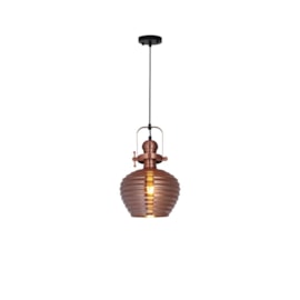 PENDENTE 25×36CM E27, METAL+VIDRO BRONZE | SINDORA DCD02005 PENDENTE 25×36CM E27, METAL+VIDRO BRONZE | SINDORA DCD02005