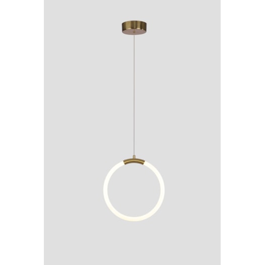 PENDENTE 25CM 10W 3000K BIVOLT METAL+ACRILICO BRONZE | SINDORA DCD01252 PENDENTE 25CM 10W 3000K BIVOLT METAL+ACRILICO BRONZE | SINDORA DCD01252