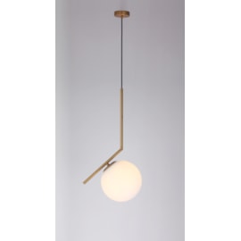 PENDENTE 29×45CM E27, METAL+VIDRO DOURADO | SINDORA DCD02014 PENDENTE 29×45CM E27, METAL+VIDRO DOURADO | SINDORA DCD02014