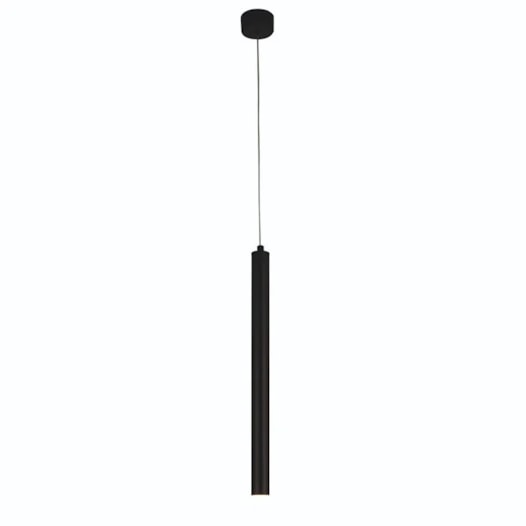 PENDENTE 3,2x40CM 5W 3000K BIVOLT METAL+ACRILICO PRETO | SINDORA DCD02160