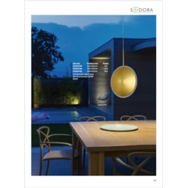 PENDENTE 40×150CM 16W 3000K BIVOLT METAL+ACRILICO DOURADO FOSCO | SINDORA DCD01705 PENDENTE 40×150CM 16W 3000K BIVOLT METAL+ACRILICO DOURADO FOSCO | SINDORA DCD01705