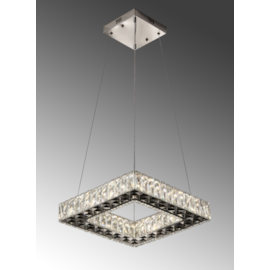 PENDENTE 44CM 54W 3000K 4000K 6000K CONTROLE, BIVOLT METAL+CRISTAL | SINDORA DCD00176 PENDENTE 44CM 54W 3000K 4000K 6000K CONTROLE, BIVOLT METAL+CRISTAL | SINDORA DCD00176