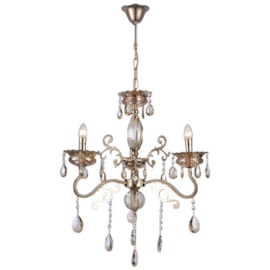 PENDENTE 45x45CM E14X3, METAL+CRISTAL DOURADO | SINDORA DCD00479-3 PENDENTE 45x45CM E14X3, METAL+CRISTAL DOURADO | SINDORA DCD00479-3