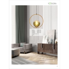 PENDENTE 50×120CM E27, METAL+VIDRO DOURADO | SINDORA DCD02012 PENDENTE 50×120CM E27, METAL+VIDRO DOURADO | SINDORA DCD02012