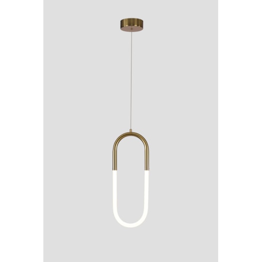 PENDENTE 50×18CM 10W 3000K BIVOLT METAL+ACRILICO BRONZE | SINDORA DCD01253 PENDENTE 50×18CM 10W 3000K BIVOLT METAL+ACRILICO BRONZE | SINDORA DCD01253