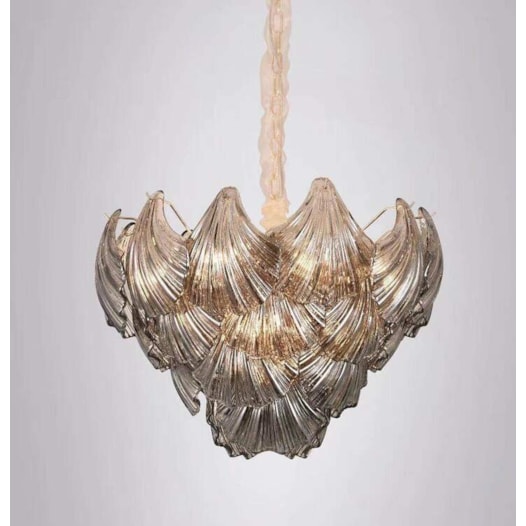 PENDENTE 50×41CM E14×5, METAL+CRISTAL DOURADO/FUME | SINDORA DCD00223 PENDENTE 50×41CM E14×5, METAL+CRISTAL DOURADO/FUME | SINDORA DCD00223