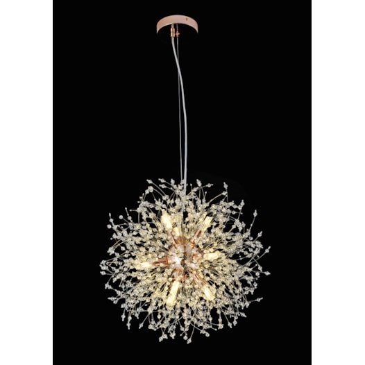 PENDENTE 50CM G9×9, METAL+CRISTAL DOURADO | SINDORA DCD00758 PENDENTE 50CM G9×9, METAL+CRISTAL DOURADO | SINDORA DCD00758