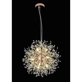 PENDENTE 50CM G9×9, METAL+CRISTAL DOURADO | SINDORA DCD00758 PENDENTE 50CM G9×9, METAL+CRISTAL DOURADO | SINDORA DCD00758