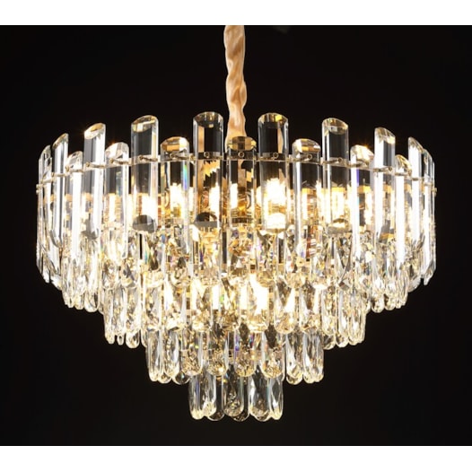 PENDENTE 55×36CM E14×11, METAL+CRISTAL DOURADO | SINDORA DCD00463 PENDENTE 55×36CM E14×11, METAL+CRISTAL DOURADO | SINDORA DCD00463