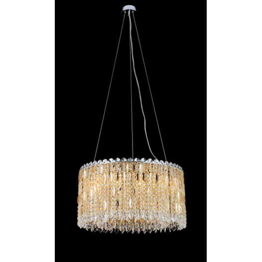 PENDENTE 60×32CM E14×12, METAL+CRISTAL DOURADO | SINDORA DCD00263 PENDENTE 60×32CM E14×12, METAL+CRISTAL DOURADO | SINDORA DCD00263