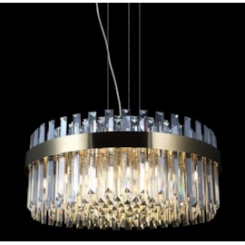 PENDENTE 60×33CM E14×15, INOX+CRISTAL BRONZE, CORRENTE: 50cm (VENDA ADICIONAL) | SINDORA DCD00217 PENDENTE 60×33CM E14×15, INOX+CRISTAL BRONZE, CORRENTE: 50cm (VENDA ADICIONAL) | SINDORA DCD00217