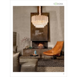 PENDENTE 62×40CM E14×15, METAL+CRISTAL DOURADO | SINDORA DCD00226 PENDENTE 62×40CM E14×15, METAL+CRISTAL DOURADO | SINDORA DCD00226