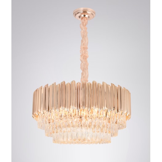 PENDENTE 78×40CM E14×21, METAL+CRISTAL DOURADO | SINDORA DCD00225 PENDENTE 78×40CM E14×21, METAL+CRISTAL DOURADO | SINDORA DCD00225