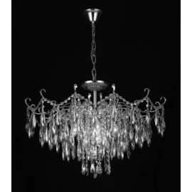 PENDENTE 78×52CM E14×9, METAL+CRISTAL CROMADO | SINDORA DCD00430 PENDENTE 78×52CM E14×9, METAL+CRISTAL CROMADO | SINDORA DCD00430