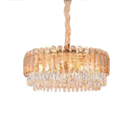 PENDENTE 80×28CM E14×16, METAL+CRISTAL DOURADO | SINDORA DCD00220 PENDENTE 80×28CM E14×16, METAL+CRISTAL DOURADO | SINDORA DCD00220