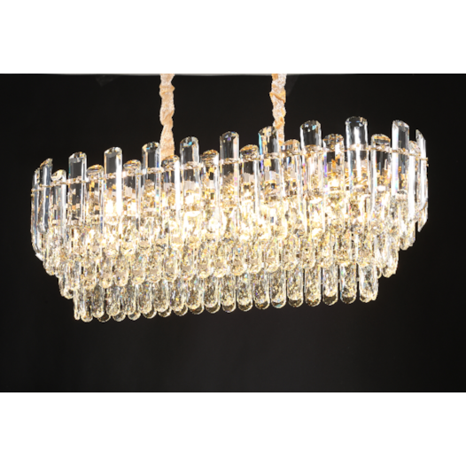 PENDENTE 80×30×31CM E14×8, METAL+CRISTAL DOURADO | SINDORA DCD00465 PENDENTE 80×30×31CM E14×8, METAL+CRISTAL DOURADO | SINDORA DCD00465