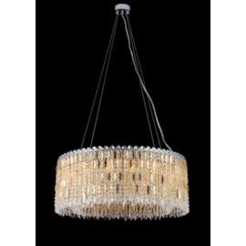 PENDENTE 80×32CM E14×16, METAL+CRISTAL DOURADO | SINDORA DCD00262 PENDENTE 80×32CM E14×16, METAL+CRISTAL DOURADO | SINDORA DCD00262