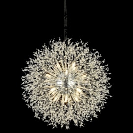 PENDENTE 80CM G9X16, METAL+CRISTAL CROMADO | SINDORA DCD00778 PENDENTE 80CM G9X16, METAL+CRISTAL CROMADO | SINDORA DCD00778