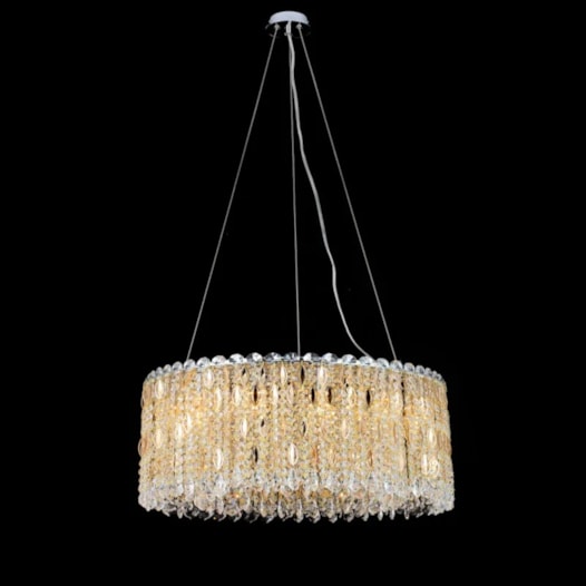 PENDENTE 80x62CM G9X18, METAL+CRISTAL DOURADO | SINDORA DCD00283 PENDENTE 80x62CM G9X18, METAL+CRISTAL DOURADO | SINDORA DCD00283