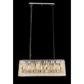 PENDENTE 99×30×32CM E14×15, METAL+CRISTAL DOURADO | SINDORA DCD00265 PENDENTE 99×30×32CM E14×15, METAL+CRISTAL DOURADO | SINDORA DCD00265