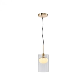 PENDENTE AGRA METAL E VIDRO DOURADO 1XG9 | HEVVY 1126 SL-5933/H1 PENDENTE AGRA METAL E VIDRO DOURADO 1XG9 | HEVVY 1126 SL-5933/H1