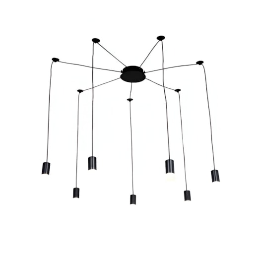 PENDENTE ALLA 7*G9 PRETO | NORDECOR 2120 PENDENTE ALLA 7*G9 PRETO | NORDECOR 2120