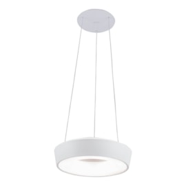 PENDENTE APOLLO 16,8W 4000K 127/220V DIAM.350X85MM 5M CABO BRANCOTOTAL | NEWLINE 585LED4X PENDENTE APOLLO 16,8W 4000K 127/220V DIAM.350X85MM 5M CABO BRANCOTOTAL | NEWLINE 585LED4X