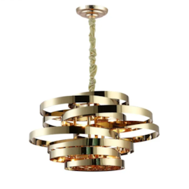 PENDENTE ATHENA METAL FRENCH GOLD 5XE14 | BELLA ILUMINAÇÃO AQ029 PENDENTE ATHENA METAL FRENCH GOLD 5XE14 | BELLA ILUMINAÇÃO AQ029