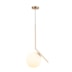 PENDENTE BALANCE 25W 1L E27 BIVOLT Ø200MM - DOURADO | SKYLIGHT SKY-3007 PENDENTE BALANCE 25W 1L E27 BIVOLT Ø200MM - DOURADO | SKYLIGHT SKY-3007