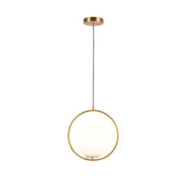 PENDENTE BALANCE 25W 1L E27 BIVOLT Ø340MM - DOURADO | SKYLIGHT SKY-3000 PENDENTE BALANCE 25W 1L E27 BIVOLT Ø340MM - DOURADO | SKYLIGHT SKY-3000