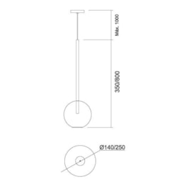 PENDENTE BALL REDONDO | USINA 16410/14 PENDENTE BALL REDONDO | USINA 16410/14