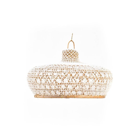 PENDENTE BAMBU E CROCHET BAWA D50XA32CM | BIASÁ 20420 PENDENTE BAMBU E CROCHET BAWA D50XA32CM | BIASÁ 20420