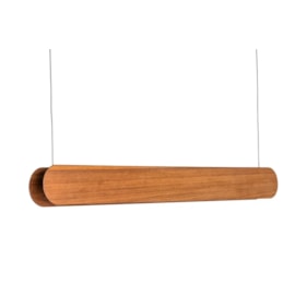 PENDENTE BARRA LINEAR TUBO LED T8 DE 60CM MADEIRA | GOLDEN-ART T620-70MD PENDENTE BARRA LINEAR TUBO LED T8 DE 60CM MADEIRA | GOLDEN-ART T620-70MD