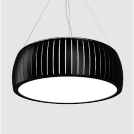 PENDENTE BARRIL REDONDO Ø70X19CM MADEIRA E ACRÍLICO | ACCORD 1112 PENDENTE BARRIL REDONDO Ø70X19CM MADEIRA E ACRÍLICO | ACCORD 1112