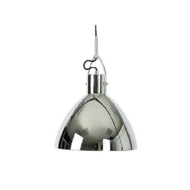 PENDENTE BEE GEOMÉTRICO 1XE27 Ø30CM ALUMÍNIO CROMADO | NOVA HOME 3013 PENDENTE BEE GEOMÉTRICO 1XE27 Ø30CM ALUMÍNIO CROMADO | NOVA HOME 3013