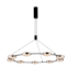 PENDENTE BEEP METAL E PVC DOURADO E TRANSPARENTE 66W 3000K 4200LM | BELLA ILUMINAÇÃO KW010LB