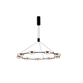 PENDENTE BEEP METAL E PVC DOURADO E TRANSPARENTE 66W 3000K 4200LM | BELLA ILUMINAÇÃO KW010LB PENDENTE BEEP METAL E PVC DOURADO E TRANSPARENTE 66W 3000K 4200LM | BELLA ILUMINAÇÃO KW010LB